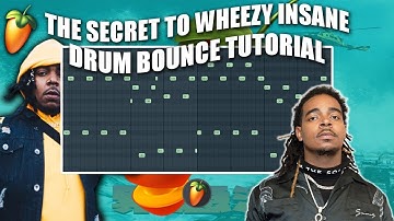 The SECRET To WHEEZY INSANE Drum Bounce! | How To Make Bouncy Drums In Fl Studio