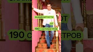 Российские артисты ростом выше 190 см. #shortvideo #знаменитости #актеры #рост #190см #кино