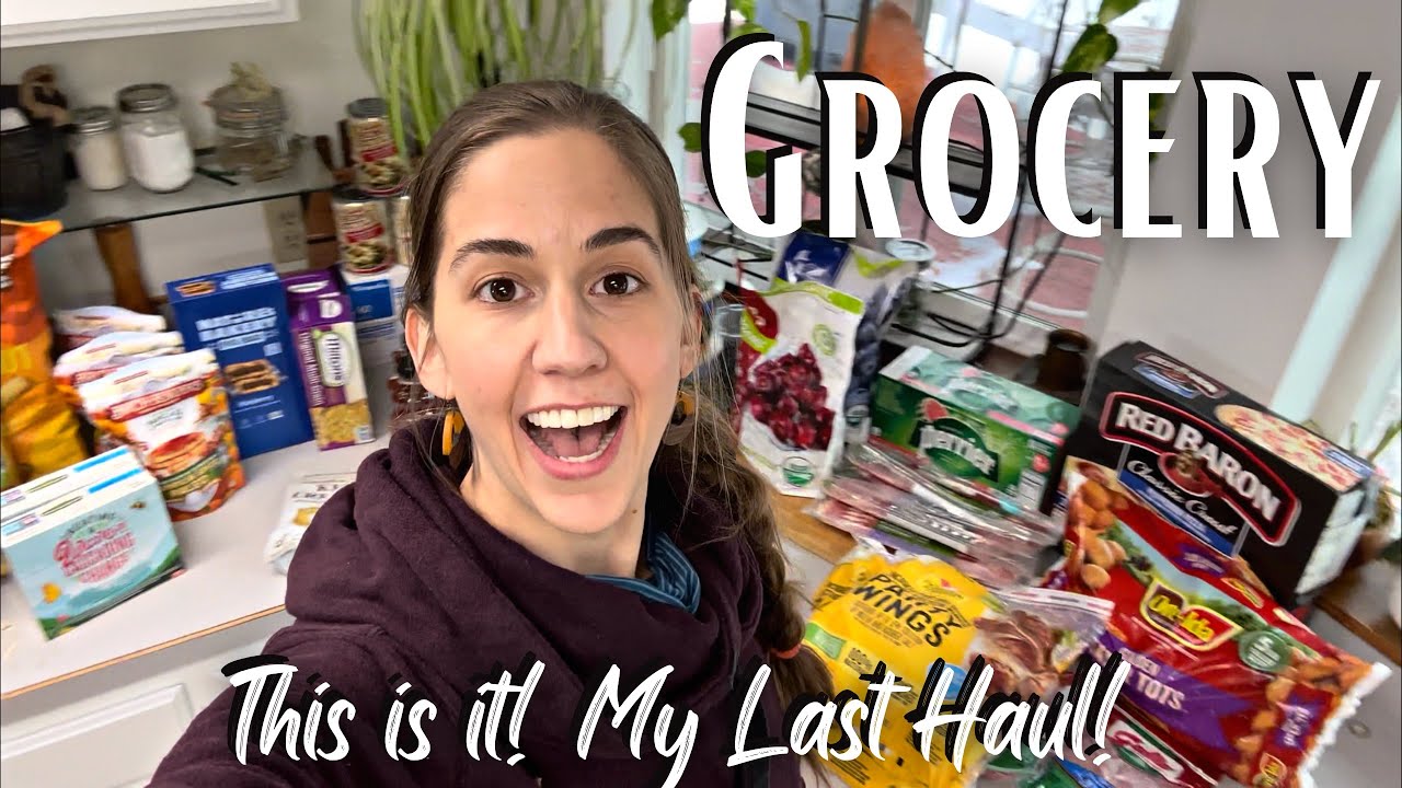Once-A-Month GROCERY HAUL | Grocery Outlet Food Haul to Stock The ...