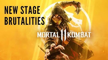 Mortal Kombat 11 New Stage Brutality (Two Stage Brutalities)