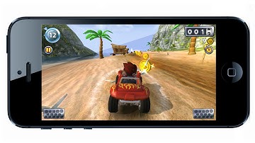 iPhone 5 Gameplay Beach Buggy Blitz