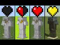 minecraft armor with different hearts