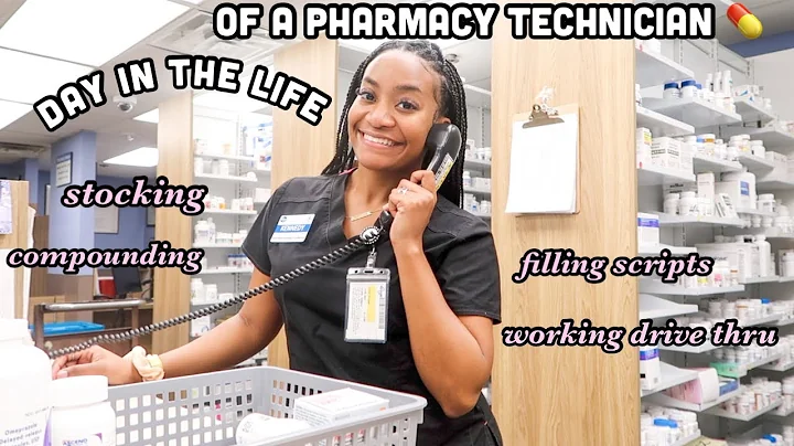 DAY IN THE LIFE OF A PHARMACY TECHNICIAN 💊