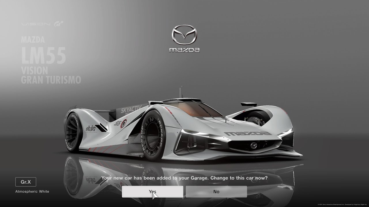 Gran Turismo™SPORT | Mazda LM55 Vision Gran Turismo | Test Race - YouTube
