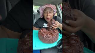 Lindas Chocolate Cake Mukbang