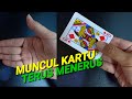 TUTORIAL SULAP MANIPULASI KARTU MUNCUL KARTU DARI TANGAN KOSONG TERUS MENERUS !!