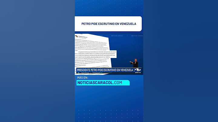 Petro habla de "graves dudas" en elecciones de Venezuela y envía mensaje a Maduro