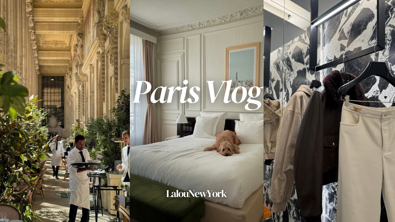 🇫🇷 Paris Vlog: Maison Delano Hotel, Trendy New Restaurant, Jewelry Shopping & Dog-Friendly Paris
