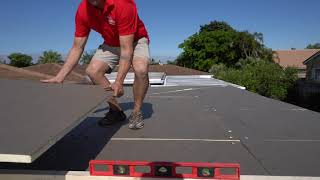 How to properly install a storm flat roof following all Florida/Miami Dade HVHZ codes!