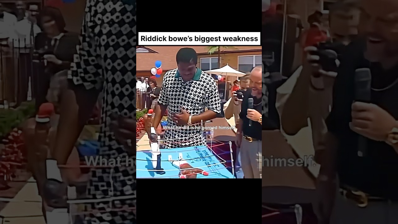 Самая большая слабость Риддика Боу 