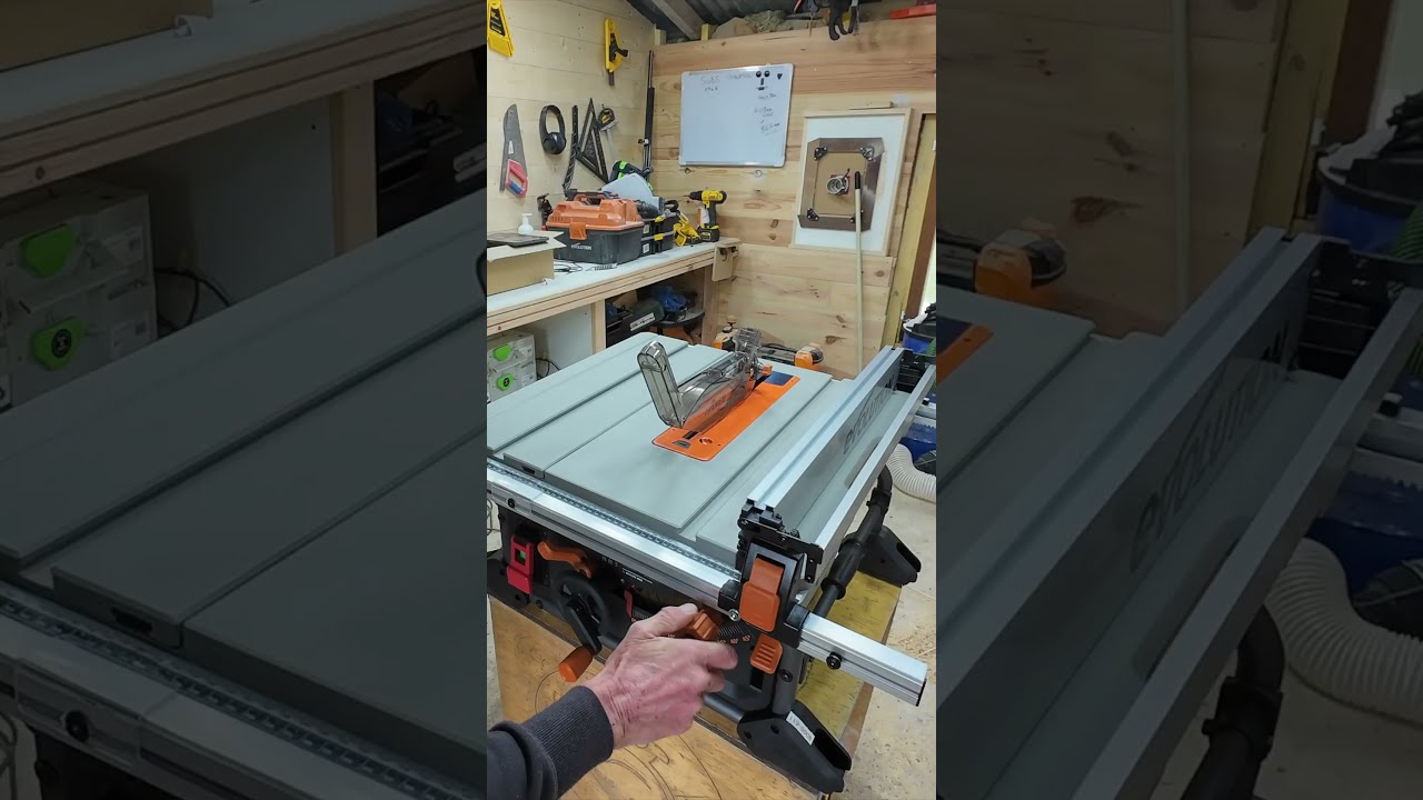 This Is Evolutions Power Tools Brand New R255 Jobsite Table Saw Woodworking