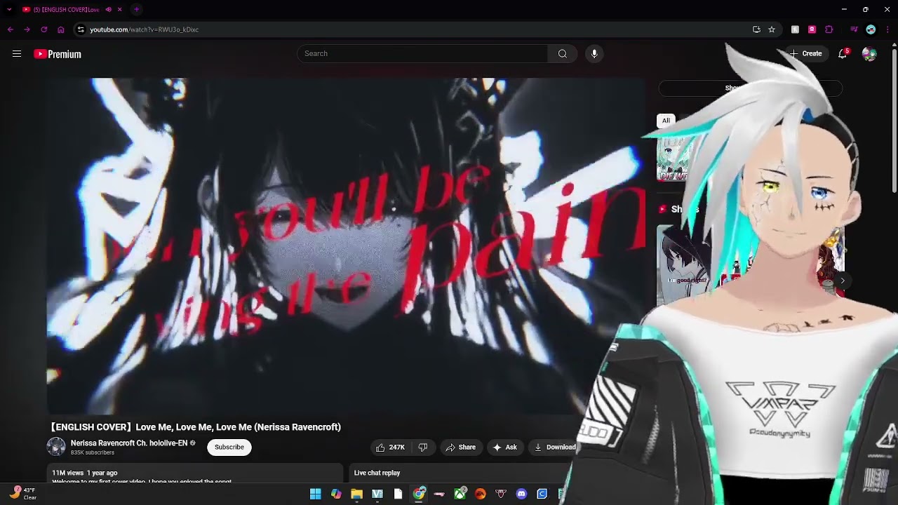 Arcade Reacts Ep 15 - Love Me, Love Me, Love Me (Nerissa Ravencroft) @NerissaRavencroft