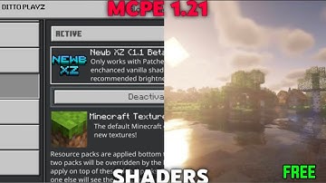 BEST Shaders for Minecraft PE 1.21.101 || Newb X Xz shader pack 1.21.101 🙀