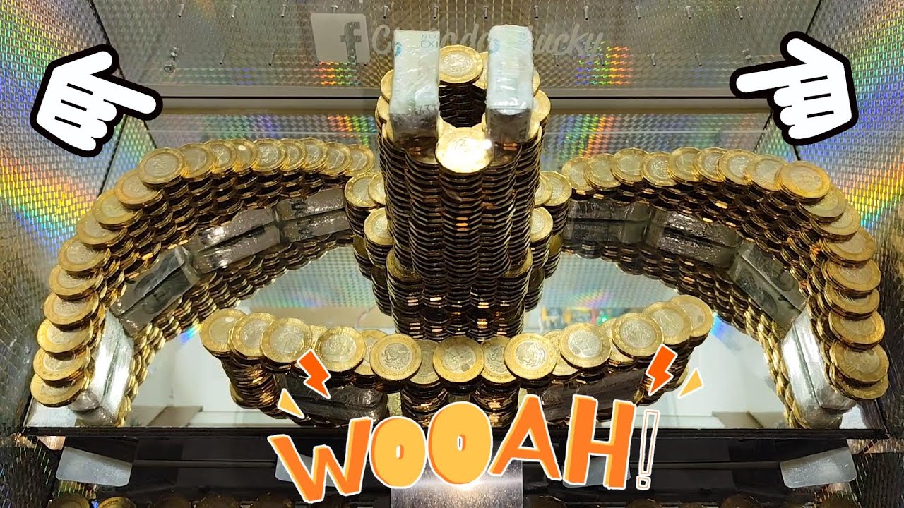 SABADITO!!🤑🍀😁 JUGADA DE $20!! 💵😼 MÁQUINA EMPUJAMONEDAS DE $20 #money #dinero #foryou