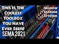 Coolest Toolbox At Sema Show 2021: Shadow Tool Staging System. Little box with tons of room!