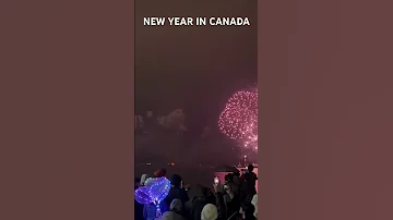 New Year 2025 Canada Scarborough Fireworks Newyear2025 