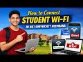 How to Connect Student Wi-Fi in NIIT University Neemrana | Step-by-Step Guide