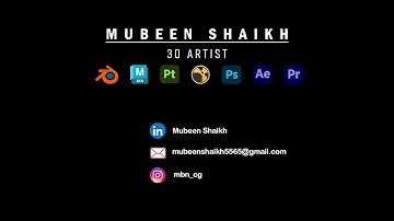 3D Modeling, Texturing & Lighting Showreel 2025 | Blender | Maya | Substance | Nuke | Photoshop