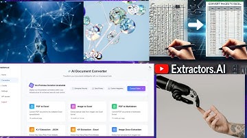 Convert Scanned Tables to Excel in Seconds | AI-Powered Data Extraction with Extractors.ai