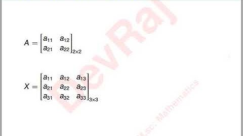 Class 9 & 10 Chapter#7 Matrices Ex#7.1(Introduction) Sindh Text Book
