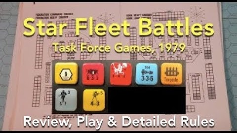 Star Fleet Battles (Task Force Games) Review & How to Play