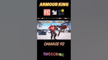 Armour King Combo Guide Tekken8 I Armour king tekken8#Armourking#Combo#Tekken8