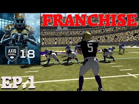 Axis Football 2018 Franchise Mode Episode 1 - The AFL Returns