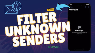 How to Filter Unknown Senders in Messages on iPhone 16