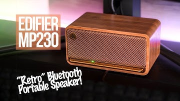 Edifier MP230: Vintage Bluetooth Stereo Speaker With Impressive Sound