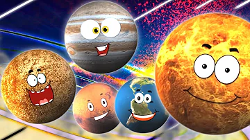 Qual è il colore di ciascun pianeta del sistema solare?