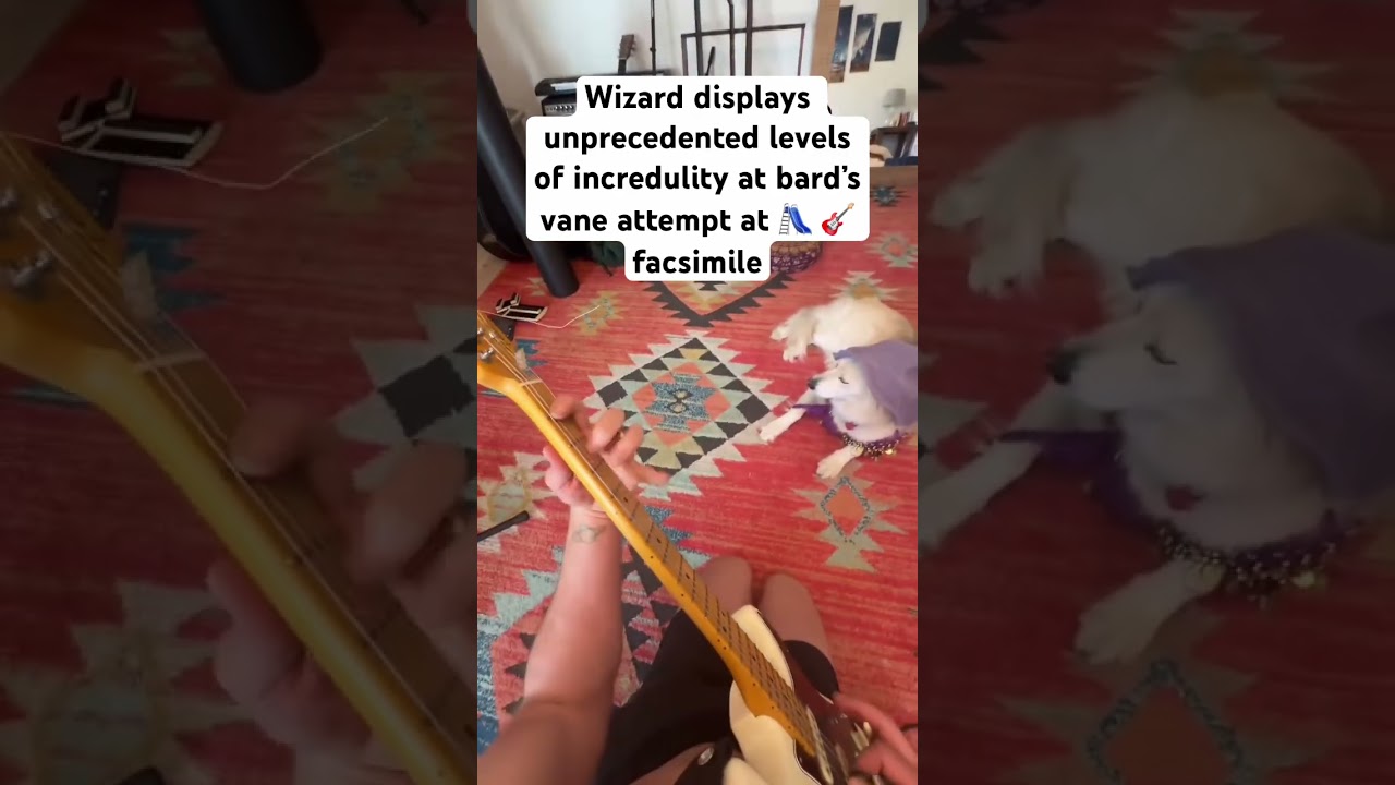 A bard with limited resources is a pest, apparently  