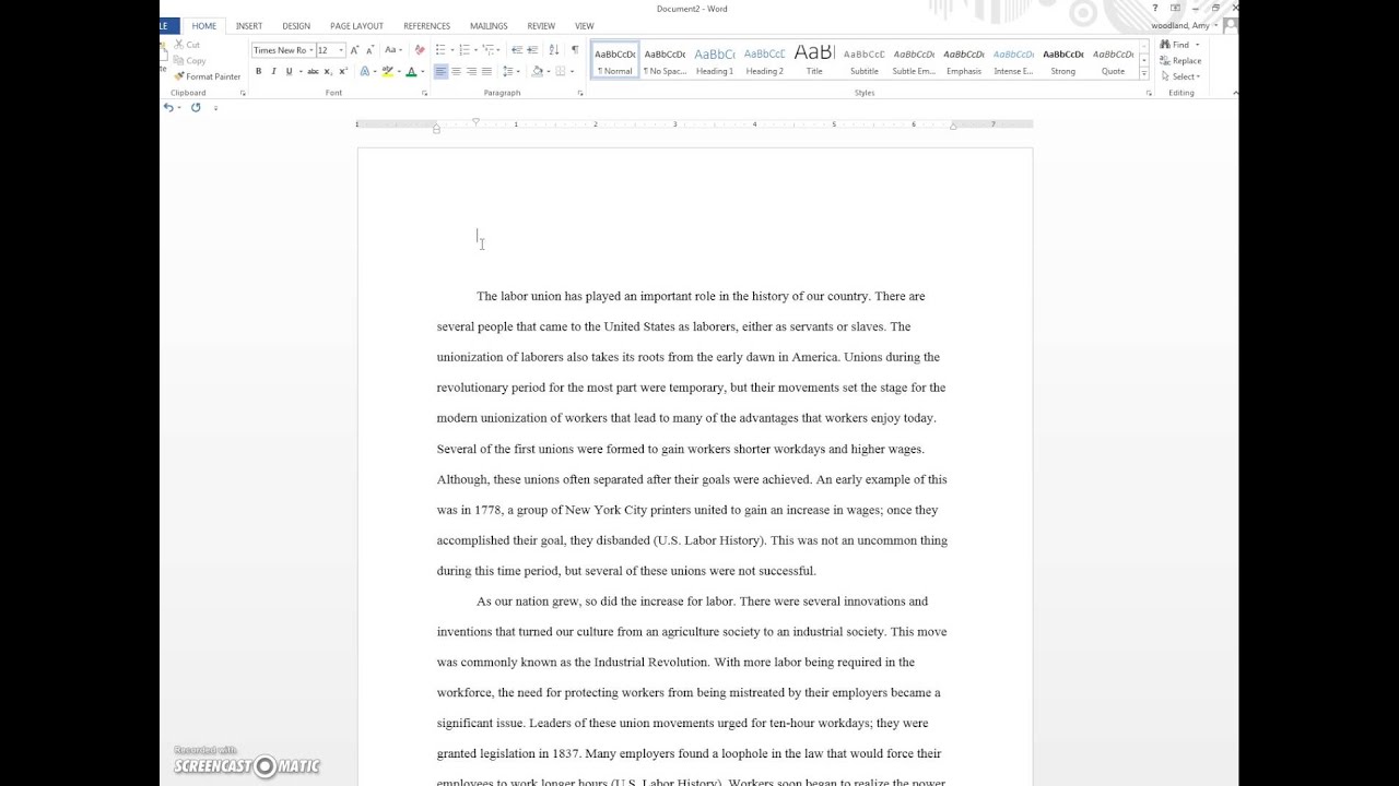 page number of research paper