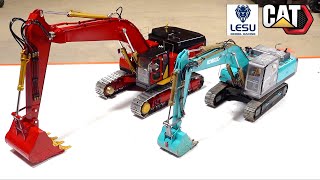 FINAL RESULT! PROJECT: 'JOHNSON' LESU CAT 374 FL EXCAVATOR BV 5  Mixing Tutorial | RC ADVENTURES