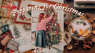 PREPARING FOR CHRISTMAS 🎄 cozy victorian decorations, baking, DIY's & lots of hot cocoa by Darling Desi 128,889 views 4 months ago 38 minutes