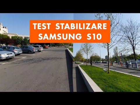 Comparație stabilizare video Samsung Galaxy S10 și GoPro Hero7