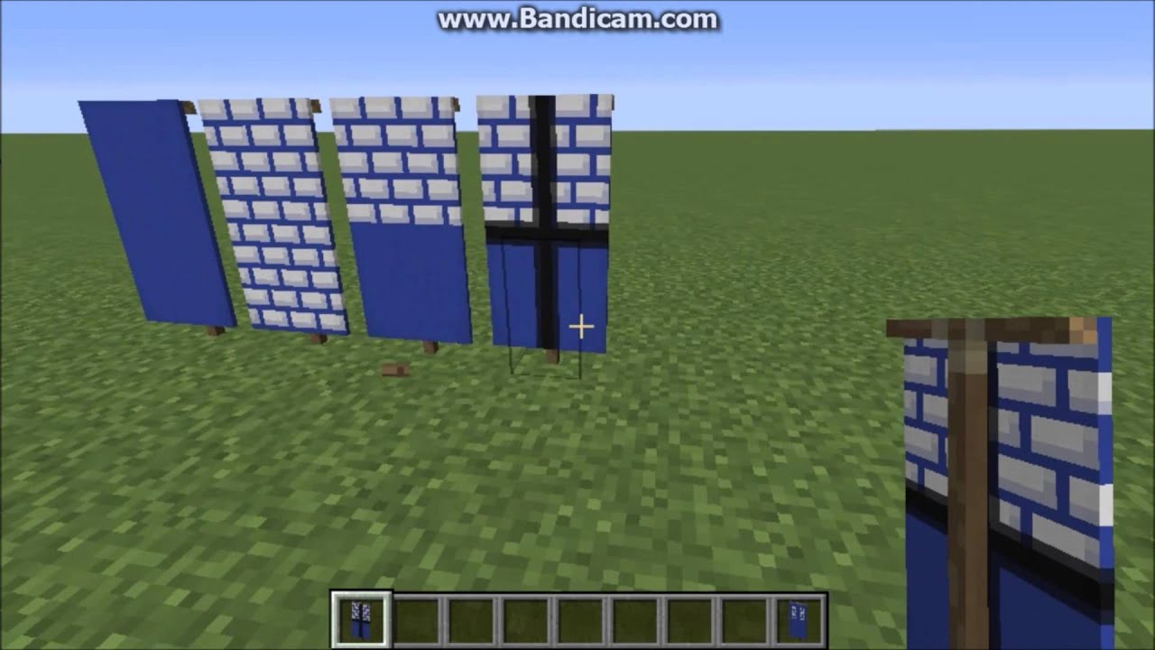 Minecraft Banner Tutorial Tardis Episode 1 Youtube