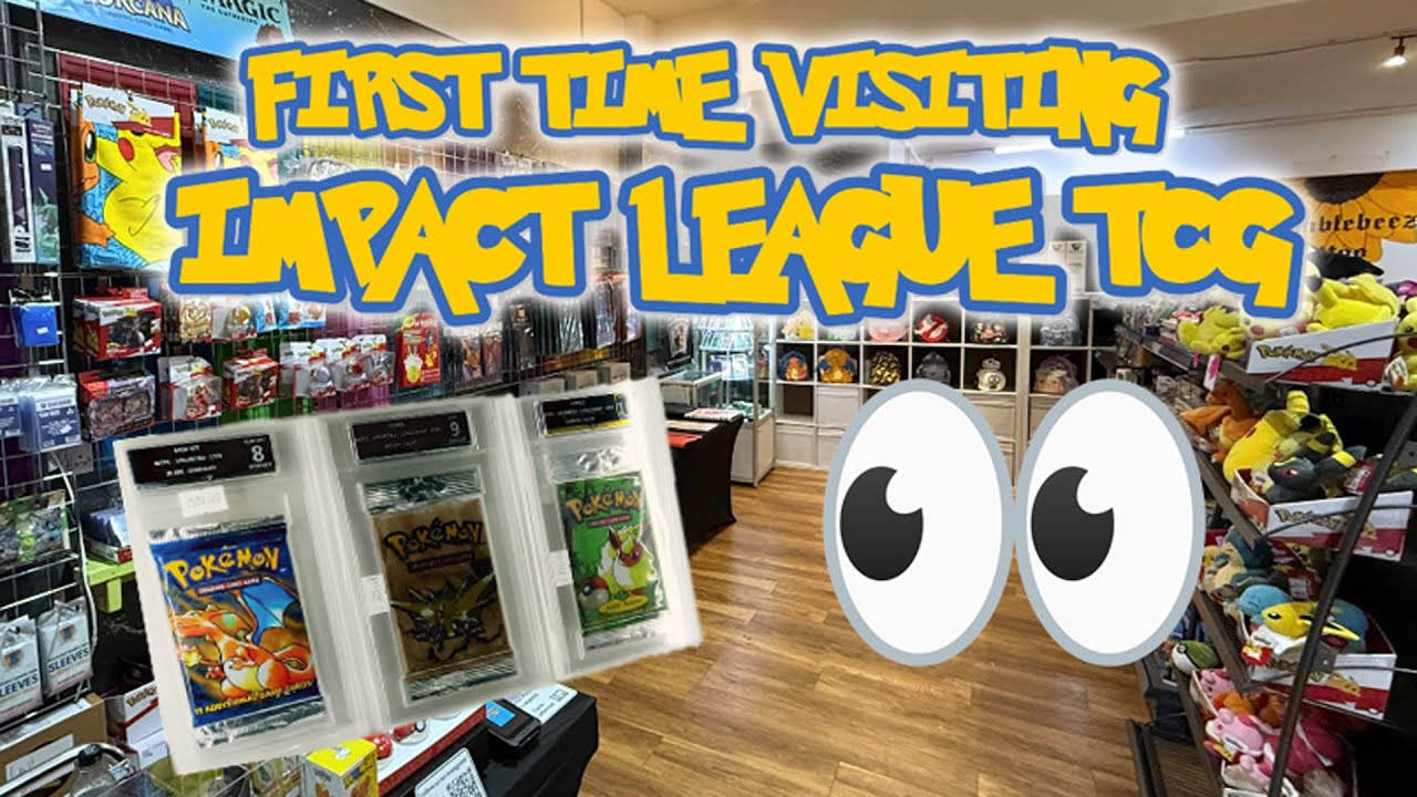 Visiting Impact League TCG Leighton Buzzard - Kanto Pokedex Additions! Pokemon Lost Abyss Pack