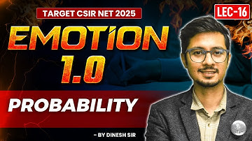 Probability General Aptitude CSIR NET | Important Questions | Lec -16 | IFAS