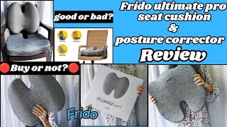 Frido Ultimate Pro Posture Corrector for back support, Seat Cushion product  Review