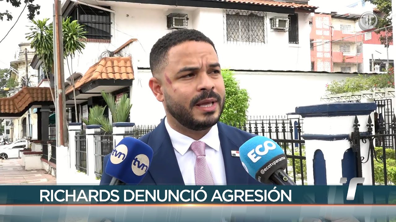 Diputado Betserai Richards presenta denuncia tras ser agredido por su colega Jairo Salazar