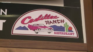 Cadillac Ranch Restaurant in Southington re-opened Tuesday