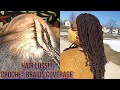HAIR LOSS COVERAGE HOW TO DO CROCHET BRAIDS ON A NET