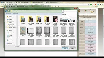 The webtrees Genealogist  Adding a Census Record