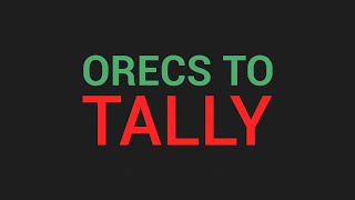 ORECS To Tally screenshot 2