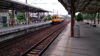 2015.07.27   8787次EMU306+308 新營站高速通過  新營站拍攝
