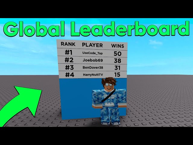 Coding the Leaderboard  Documentation - Roblox Creator Hub