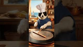 Michelin Brittany Buckwheat Galette by Chef Doggo! 🇫🇷🍳 | Lace-Thin Crepe ASMR