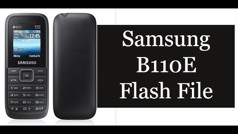 Samsung SM B110 Unlock Pin/ Dead Flash File by Miracle Crack