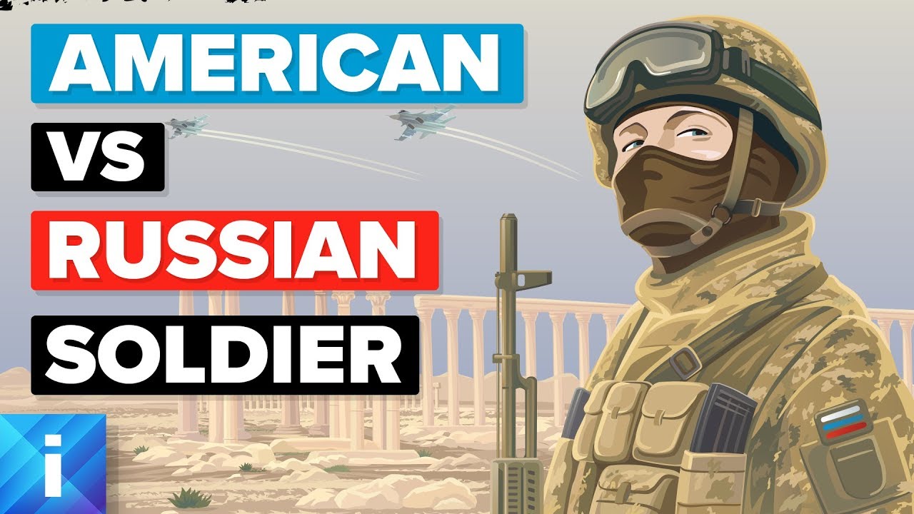 ⁣American Soldier (USA) vs Russian Soldier - Army / Military Comparison
