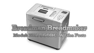 Breadman™ Breadmaker Model BK1060BC - Unboxing, First Use and Review by Goldlynx Recipes and Reviews 3,962 views 2 years ago 7 minutes, 42 seconds